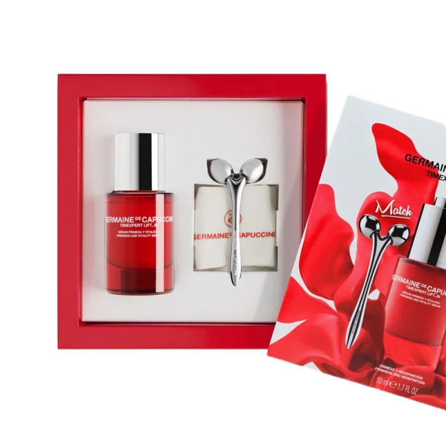 Sophiss,Sophiss Germaine de Capuccini - Timexpert Lift_IN - Firmness and Vitality – Lifting effektli yaşlanma əleyhinə serum və masaj aksesuarı,Sophiss Yaşlanma əleyhinə serum və masaj aksesuarından ibarət üz qulluğ dəsti. Lifting serumudur, üzün almacıq sümüklərini və konturlarını vizual olaraq vurğulayır. Tərkibində dərini sıxlaşdıran və bərkidən aktiv maddələr mövcuddur, dərinin elastikliyini artırır və yaşlanma əlamətlərini azaltmağa kömək edir. İlk istifadədən dəriniz daha gərgin, hamar və parlaq görünəcək. Masaj aksesuarı sayəsində serumun təsirini gücləndirir. Serum həm üz, həm boyun, həm də sinə nahiyəsi üçün uyğundur, gündəlik dəri baxım rutinini tamamlayan ideal məhsuldur...