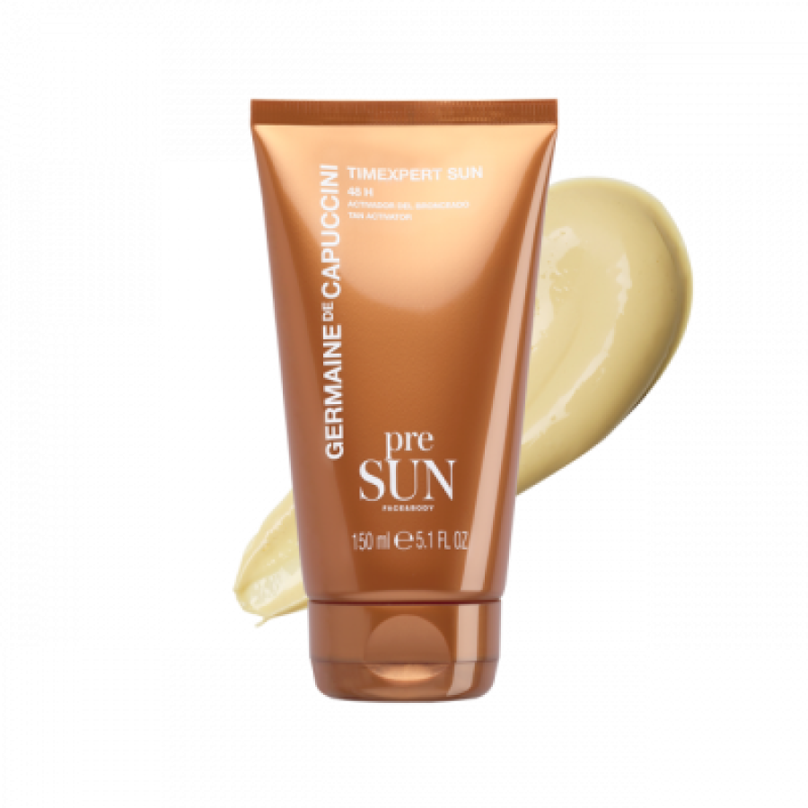 Sophiss,Sophiss Germaine de Capuccini -  Timexpert Sun -  Bronzlaşmanı aktivləşdirən emulsiya,Sophiss Bronzlaşmanı aktivləşdirən emulsiya – sürətli və uzunmüddətli bronzlaşma üçün ideal Dərini günəş vannasına hazırlayır, melanin piqmentinin istehsalını stimullaşdırır və təbii bronzu gücləndirir. Zəngin qidalandırıcı yağlar və E vitamini dərini nəmləndirir, bərpa edir və yumşaldır. Həm üz, həm də bədən üçün uyğundur.&nbsp;..