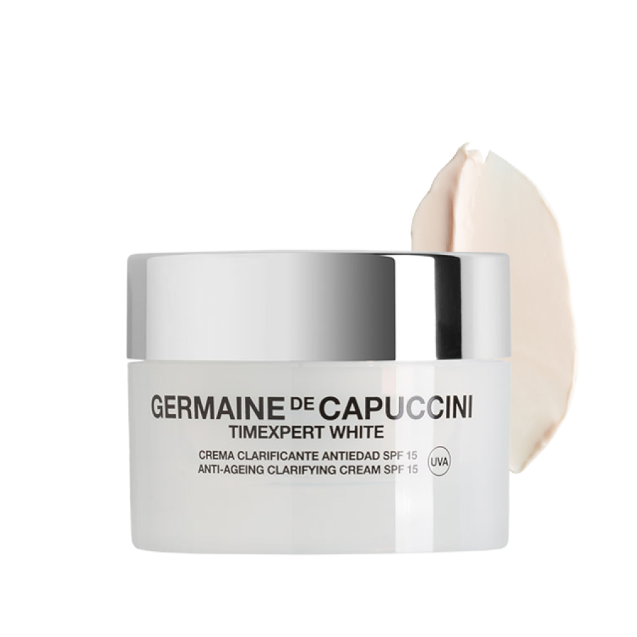 Sophiss,Sophiss Germaine de Capuccini - Timexpert White - Yaşlanma əleyhinə ağardıcı krem SPF15,Sophiss Bu krem piqment ləkələrini azaltmaq, dərini aydınlaşdırmaq və yaşlanma əlamətlərinə qarşı mübarizə aparmaq üçün nəzərdə tutulub. Dərini qidalandırır, qoruyur və SPF15 ilə günəşdən müdafiə edir...