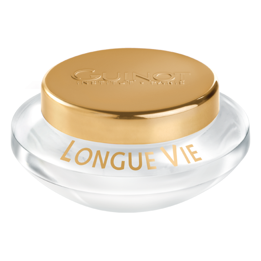 Sophiss,Sophiss Guinot Longue Vie Cream, 50 ml Yaşlanma əleyhinə bərpaedici krem,Sophiss Dəri doğuşdan bəri daim çoxaldan canlı hüceyrələrdən ibarətdir. Yaşlandıqca onların çoxalma qabiliyyəti azalır, bu da qocalma əlamətlərinə (qırışlar, zəifləmə, parlaqlığın itirilməsi) səbəb olur.

Laboratoriya şəraitində əldə edilən hüceyrə uzunömürlülüyündəki irəliləyişlər indi dəriyə qulluqda tətbiq olunur. Dünyada unikal olan LONGUE VIE kremi təbii hüceyrələrin yenilənməsi üçün lazım olan maddələrdən ibarətdir və bununla da dəri hüceyrələrinin yenilənməsini sürətləndirir, parlaqlıq və canlılığı bərpa edir.

Dərinin səthini hamarlayır və teksturasını təmizləyir;

Qırışların və xəttlərin izlərini azaldır;

Qara nöqtələrin görünüşünü azaldır;

Gənc dərinin canlılığını və parlaqlığını bərpa edir.

&nbsp;

İstifadə qaydası:
Bütün il boyu səhər və axşam üzünüzü hərtərəfli təmizlədikdən sonra tətbiq edin...